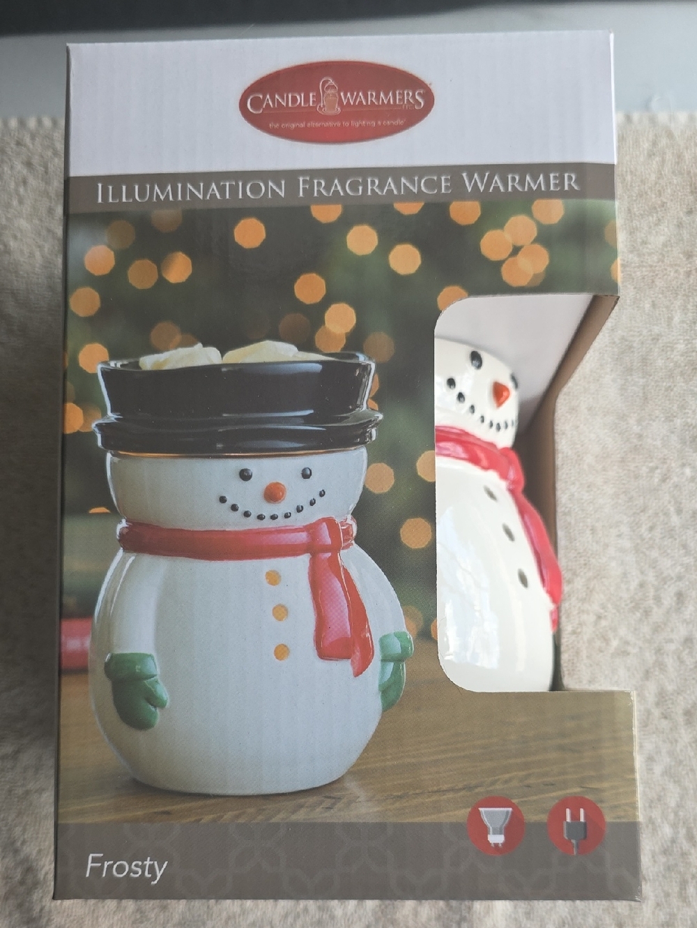 Candle Warmer Frosty Fragrance Warmer Nwt